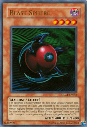 Dark, Dark Legends, Effect Monster, Machine, Ultra Rare, Unlimited Blast Sphere [DLG1-EN092] Ultra Rare - Trading Card World