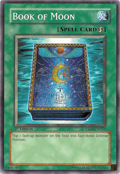 1st Edition, Common, Quick Play Spell, Spell, Starter Deck: Syrus Truesdale, Unlimited Book of Moon [YSDS-EN025] Common - Trading Card World