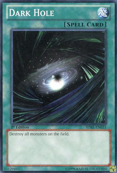 1st Edition, Common, Normal Spell, Spell, Structure Deck: Realm of the Sea Emperor Dark Hole [SDRE-EN031] Common - Trading Card World