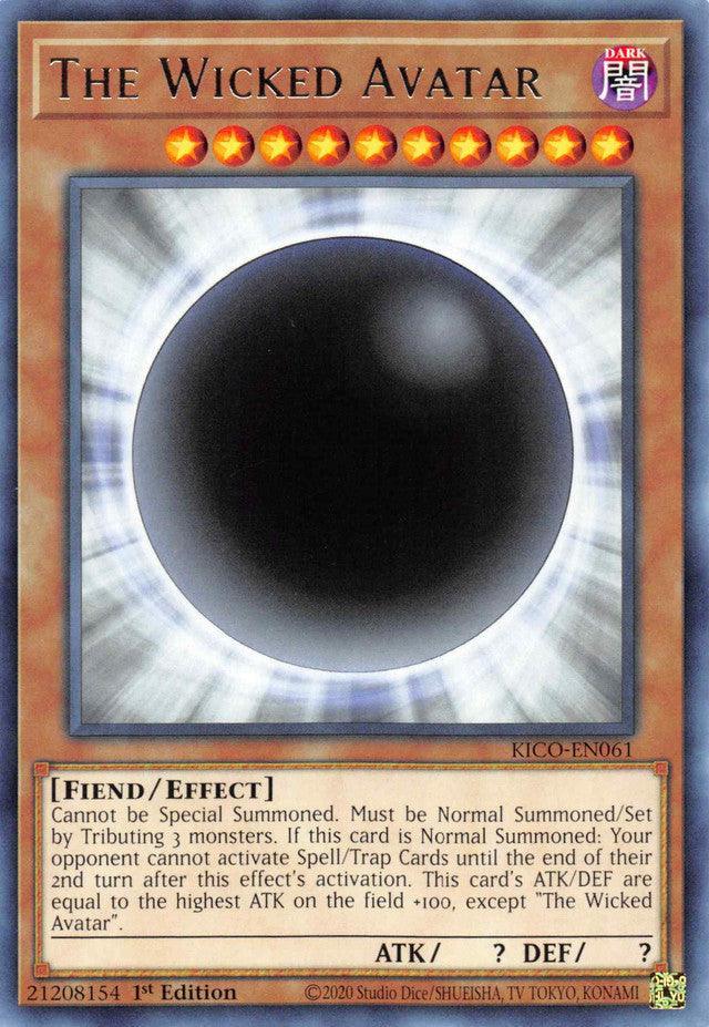 1st Edition, Dark, Effect monster, Fiend, King's Court, Rare The Wicked Avatar [KICO-EN061] Rare - Trading Card World