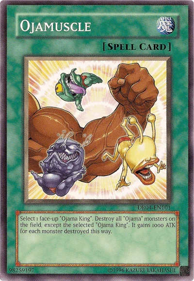 Common, Dark Revelation Volume 4, Normal Spell, Spell, Unlimited Ojamuscle [DR04-EN101] Common - Trading Card World