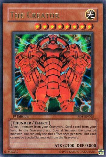 1st Edition, Effect Monster, Light, Rise of Destiny, Thunder, Ultra Rare, Unlimited The Creator [RDS-EN005] Ultra Rare - Trading Card World