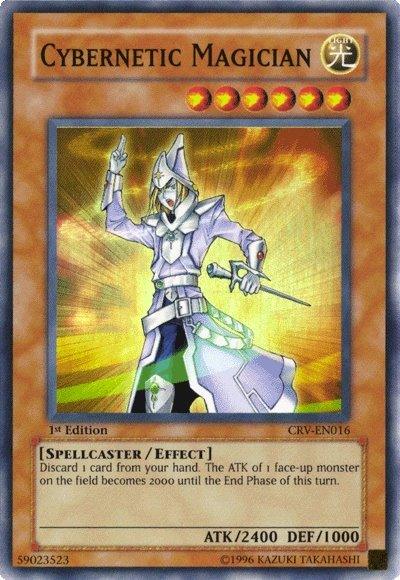 1st Edition, Cybernetic Revolution, Effect Monster, Light, Spellcaster, Super Rare, Unlimited Cybernetic Magician [CRV-EN016] Super Rare - Trading Card World