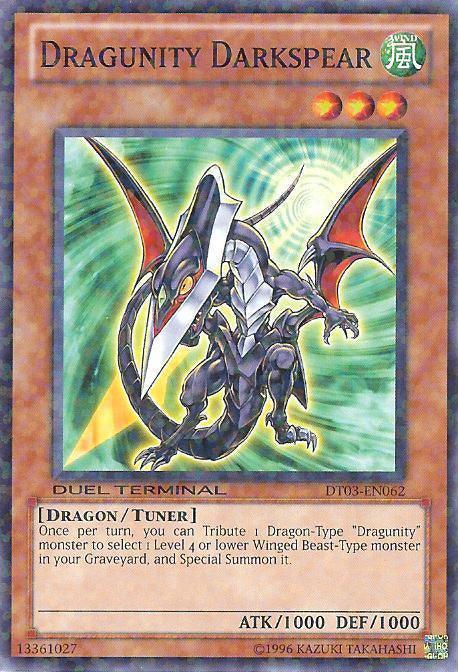 Common, Dragon, Duel Terminal 3, Limited, Tuner Monster, Wind Dragunity Darkspear [DT03-EN062] Common - Trading Card World
