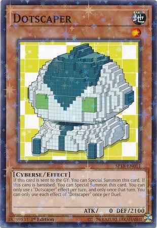 1st Edition, Cyberse, Earth, Effect Monster, Star Pack VRAINS, Starfoil Rare Dotscaper [SP18-EN011] Starfoil Rare - Trading Card World