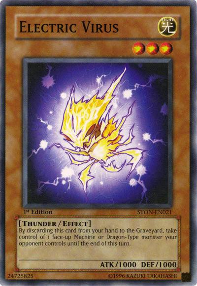 1st Edition, Common, Effect Monster, Light, Strike of Neos, Thunder, Unlimited Electric Virus [STON-EN021] Common - Trading Card World