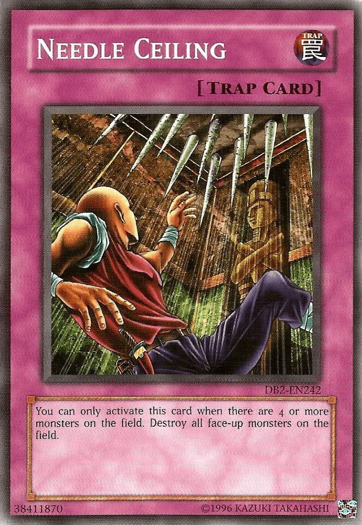 Common, Dark Beginning 2, Normal Trap, Trap, Unlimited Needle Ceiling [DB2-EN242] Common - Trading Card World