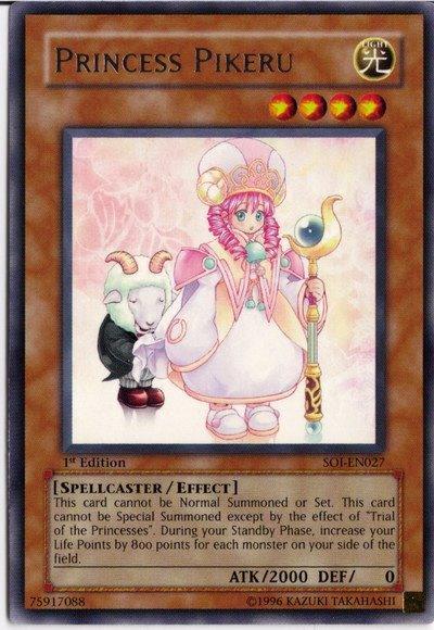 1st Edition, Effect Monster, Light, Rare, Shadow of Infinity, Spellcaster, Unlimited Princess Pikeru [SOI-EN027] Rare - Trading Card World
