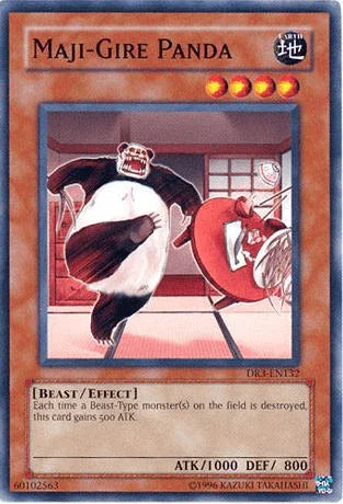 Beast, Common, Dark Revelation Volume 3, Earth, Effect Monster, Unlimited Maji-Gire Panda [DR3-EN132] Common - Trading Card World