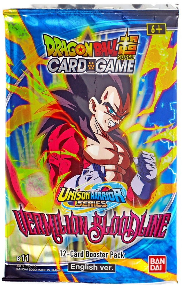 Unison Warrior Series: Vermilion Bloodline [DBS-B11] - Booster Pack