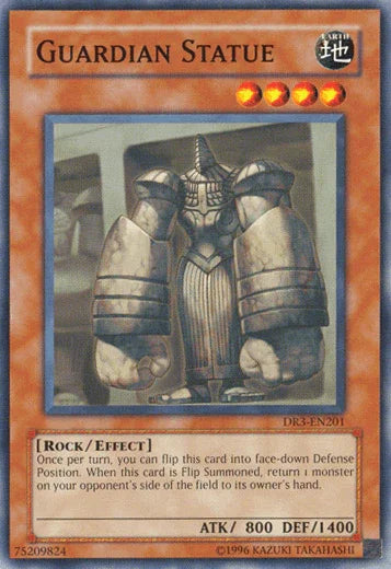 Common, Dark Revelation Volume 3, Earth, Effect Monster, Rock, Unlimited Guardian Statue [DR3-EN201] Common - Trading Card World