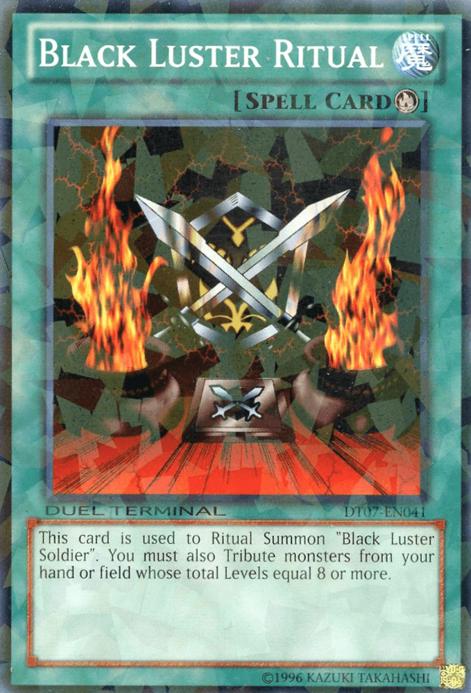 Common, Duel Terminal 7, Limited, Ritual Spell, Spell Black Luster Ritual [DT07-EN041] Common - Trading Card World