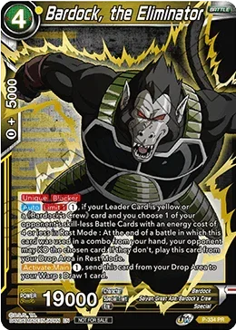 Bardock, the Eliminator (P-334) [Tournament Promotion Cards]