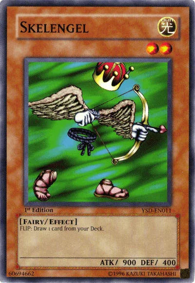 1st Edition, Common, Effect Monster, Fairy, Light, Starter Deck 2006, Unlimited Skelengel [YSD-EN011] Common - Trading Card World