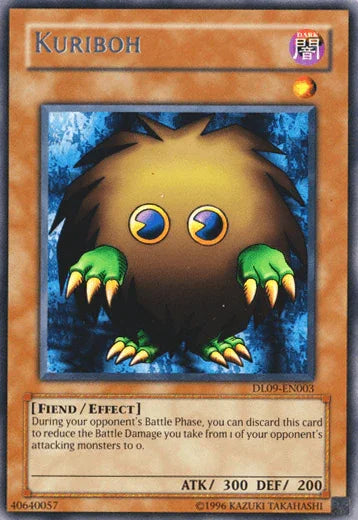 Dark, Duelist League Promo, Effect Monster, Fiend, Rare, Unlimited Kuriboh (Silver) [DL09-EN003] Rare - Trading Card World
