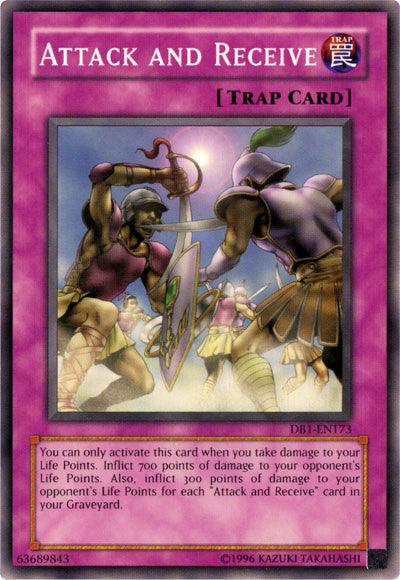 Common, Dark Beginning 1, Normal Trap, Trap, Unlimited Attack and Receive [DB1-EN173] Common - Trading Card World