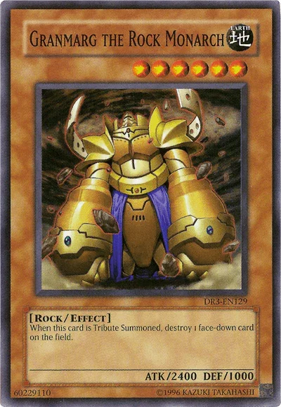 Dark Revelation Volume 3, Earth, Effect Monster, Rock, Super Rare, Unlimited Granmarg the Rock Monarch [DR3-EN129] Super Rare - Trading Card World