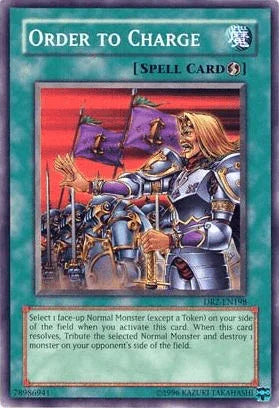 Common, Dark Revelation Volume 2, Quick Play Spell, Spell, Unlimited Order to Charge [DR2-EN198] Common - Trading Card World