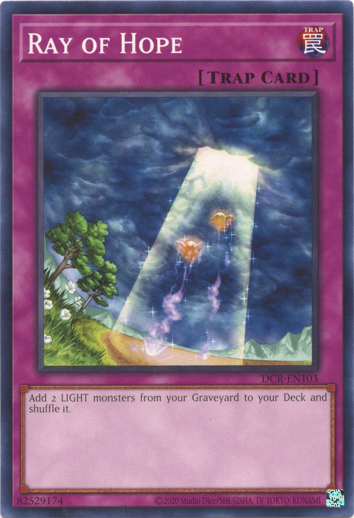 Common, Dark Crisis (25th Anniversary Edition), Normal Trap, Trap, Unlimited Ray of Hope (25th Anniversary) [DCR-EN103] Common - Trading Card World
