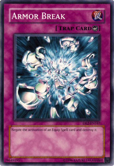 Common, Counter Trap, Dark Revelation Volume 2, Trap, Unlimited Armor Break [DR2-EN167] Common - Trading Card World