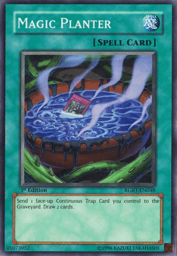 1st Edition, Normal Spell, Raging Battle, Spell, Super Rare, Unlimited Magic Planter [RGBT-EN048] Super Rare - Trading Card World