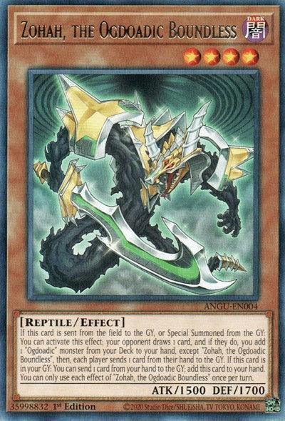 1st Edition, Ancient Guardians, Dark, Effect Monster, Rare, Reptile Zohah, the Ogdoadic Boundless (Rare) [ANGU-EN004] Rare - Trading Card World