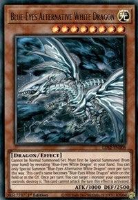 1st Edition, Dragon, Effect Monster, Legendary Duelists: Season 2, Light, Ultra Rare Blue-Eyes Alternative White Dragon [LDS2-EN008] Ultra Rare - Trading Card World
