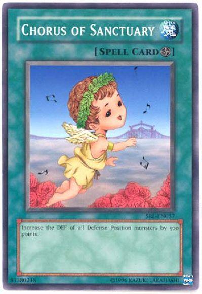 Common, Field Spell, Spell, Spell Ruler, Unlimited Chorus of Sanctuary [SRL-037] Common - Trading Card World