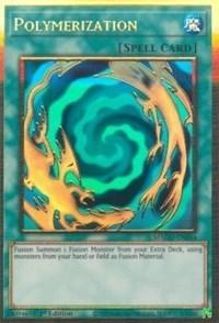 1st Edition, Gold Rare, Maximum Gold, Normal Spell, Spell Polymerization [MAGO-EN044] Gold Rare - Trading Card World