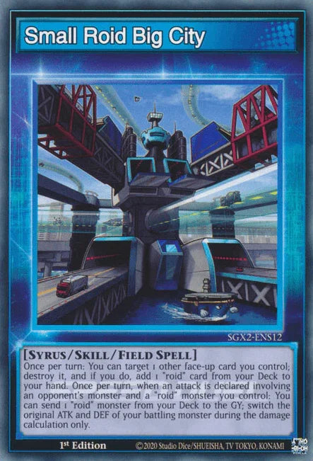 1st Edition, Common, Skill Card, Speed Duel GX: Midterm Paradox Small Roid Big City [SGX2-ENS12] Common - Trading Card World
