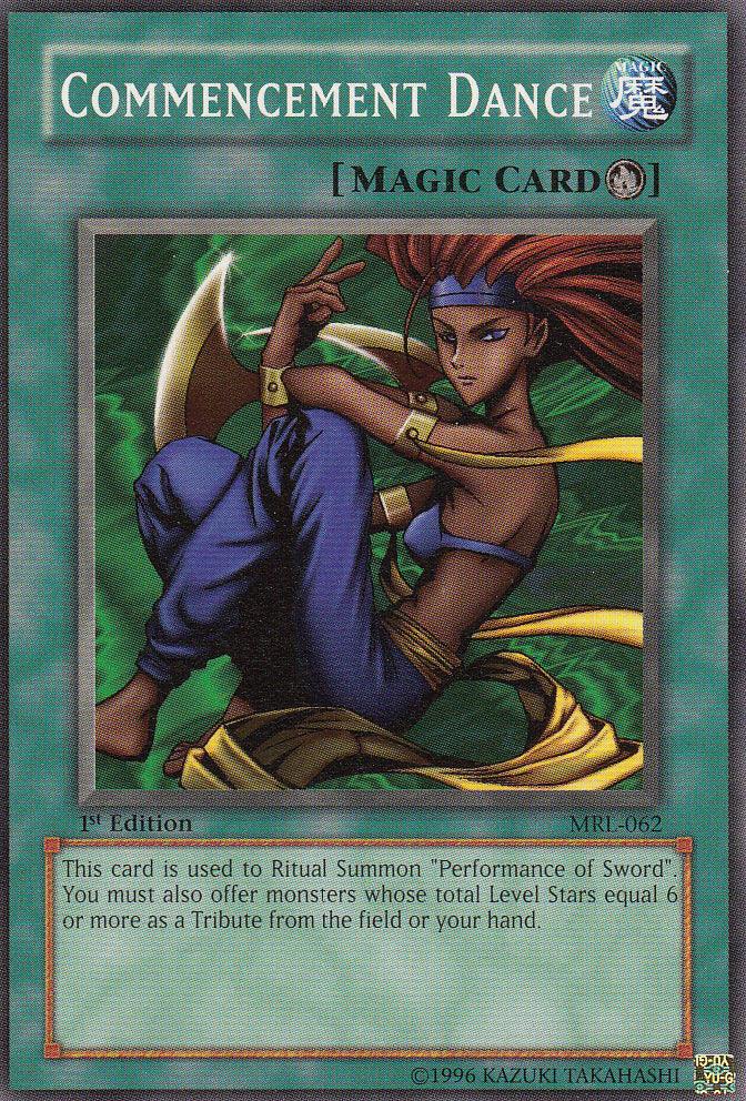 1st Edition, Common, Magic Ruler, Ritual Spell, Spell, Unlimited Commencement Dance [MRL-062] Common - Trading Card World