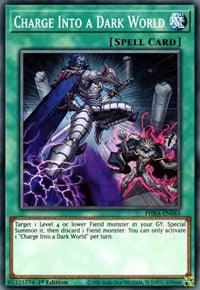 1st Edition, Common, Normal Spell, Phantom Rage, Spell Charge Into a Dark World [PHRA-EN063] Common - Trading Card World
