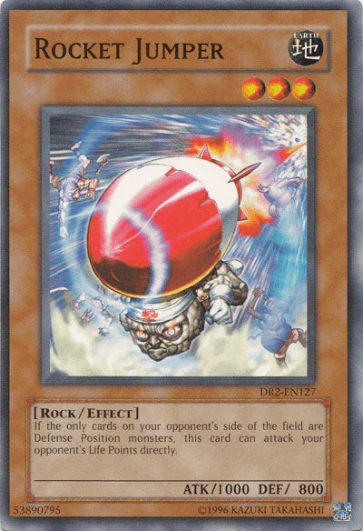 Common, Dark Revelation Volume 2, Earth, Effect Monster, Rock, Unlimited Rocket Jumper [DR2-EN127] Common - Trading Card World