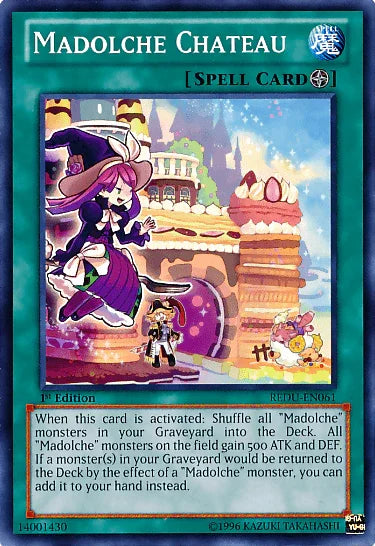 1st Edition, Common, Field Spell, Return of the Duelist, Spell, Unlimited Madolche Chateau [REDU-EN061] Common - Trading Card World