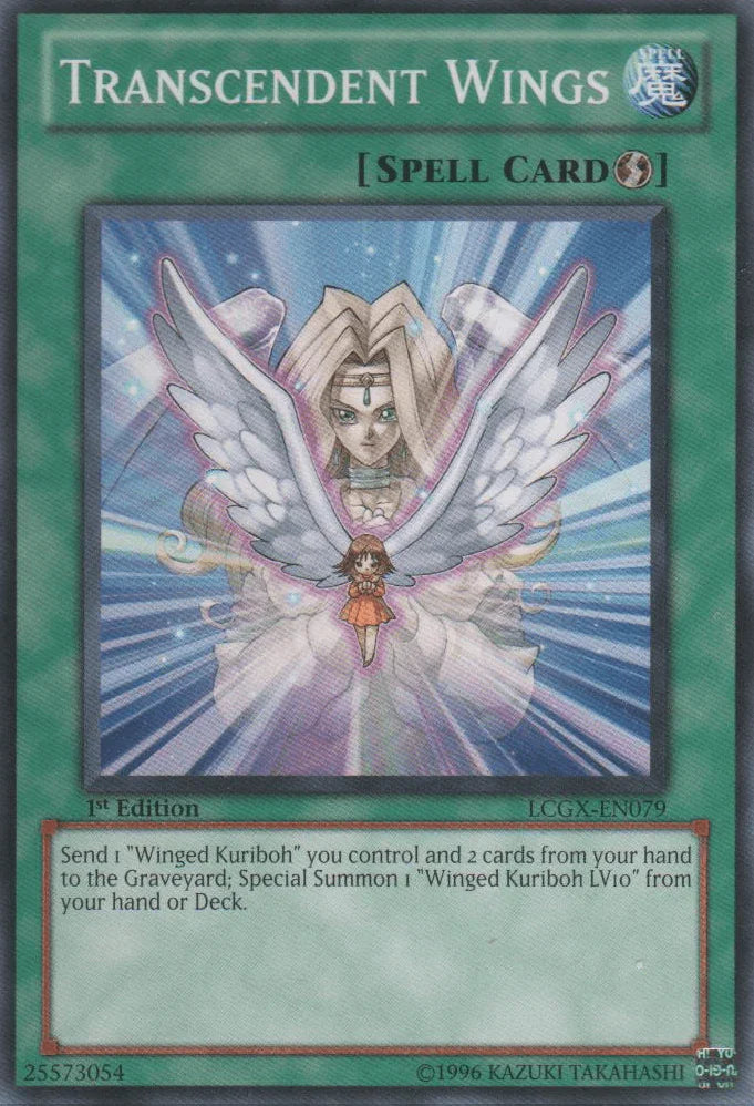 1st Edition, Common, Legendary Collection 2, Quick Play Spell, Spell, Unlimited Transcendent Wings [LCGX-EN079] Common - Trading Card World