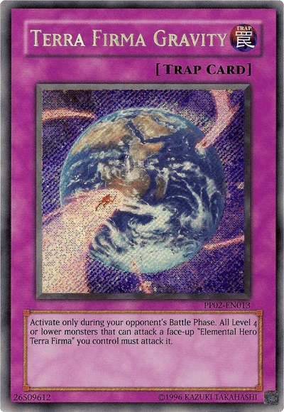 Normal Trap, Premium Pack 2, Secret Rare, Trap, Unlimited Terra Firma Gravity [PP02-EN013] Secret Rare - Trading Card World