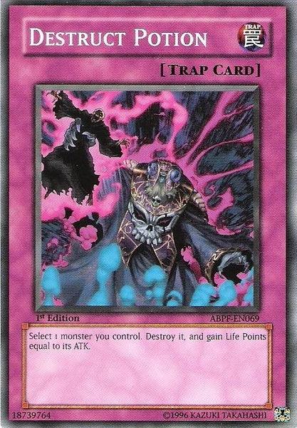 1st Edition, Absolute Powerforce, Common, Normal Trap, Trap, Unlimited Destruct Potion [ABPF-EN069] Common - Trading Card World