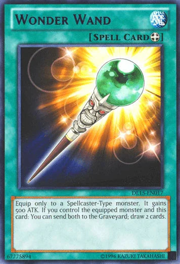Duelist League Promo, Equip Spell, Rare, Spell, Unlimited Wonder Wand (Purple) [DL15-EN017] Rare - Trading Card World