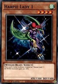 1st Edition, Common, Effect Monster, Legendary Duelists: Season 2, Wind, Winged Beast Harpie Lady 1 [LDS2-EN068] Common - Trading Card World