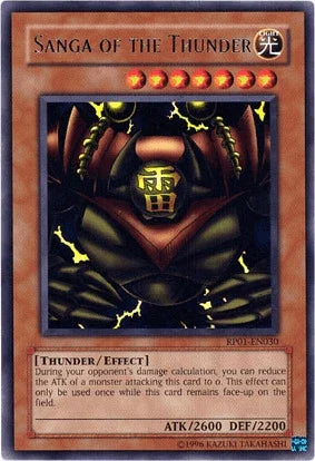 Effect Monster, Light, Rare, Retro Pack 1, Thunder, Unlimited Sanga of the Thunder [RP01-EN030] Rare - Trading Card World