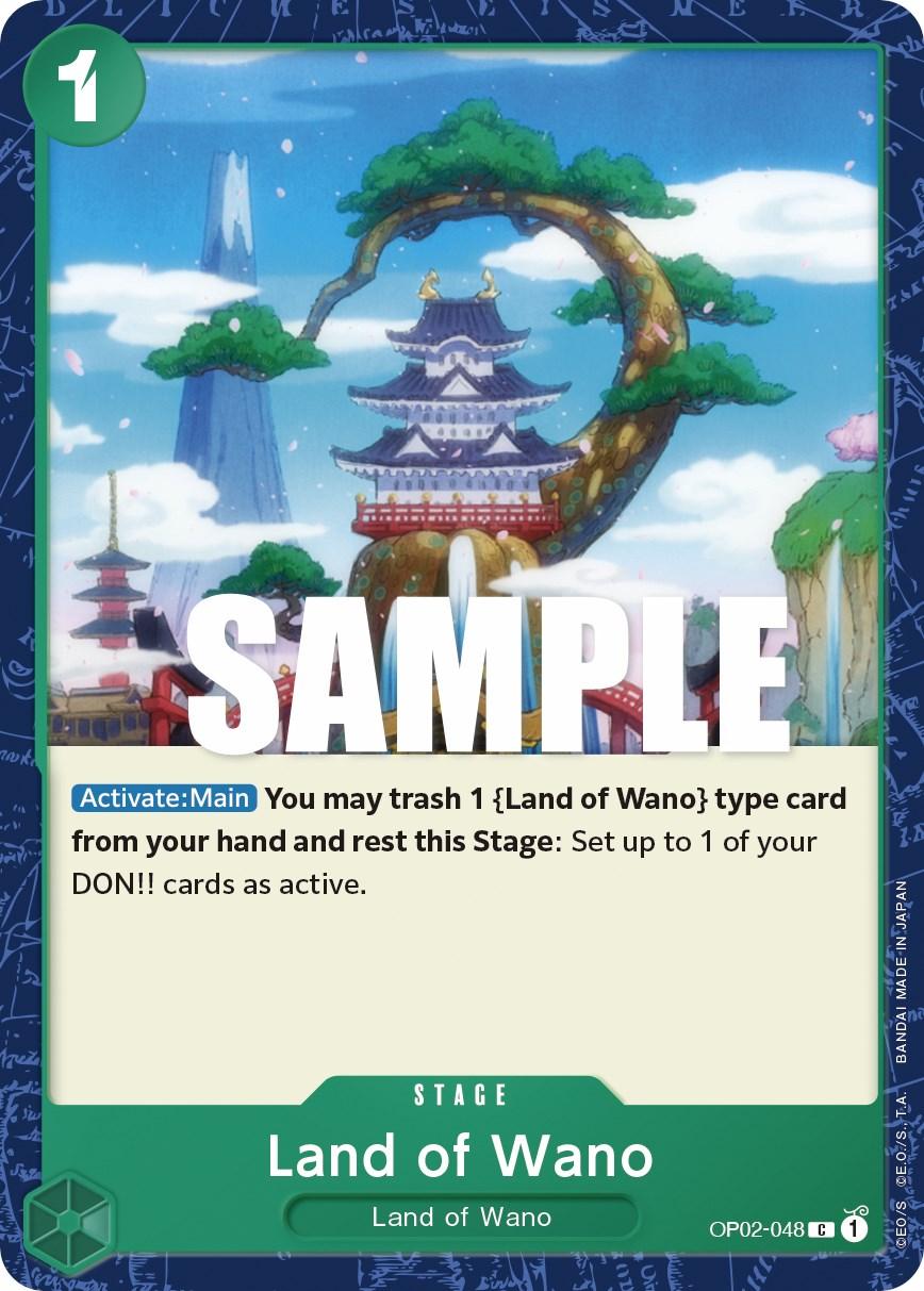 Common, Land of Wano, Paramount War, Stage Land of Wano [Paramount War] - Trading Card World