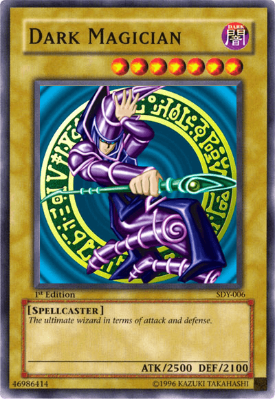 1st Edition, Dark, Normal Monster, Spellcaster, Starter Deck: Yugi, Ultra Rare, Unlimited Dark Magician [SDY-006] Ultra Rare - Trading Card World