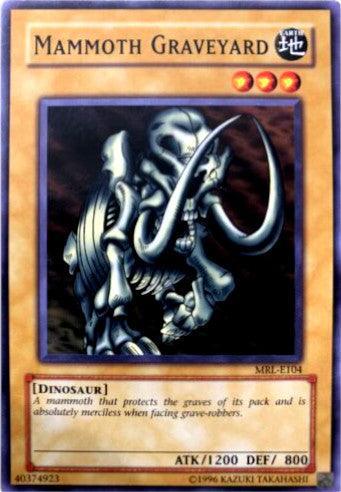 1st Edition, Common, Dinosaur, Earth, Magic Ruler, Normal Monster, Unlimited Mammoth Graveyard [MRL-E104] Common - Trading Card World
