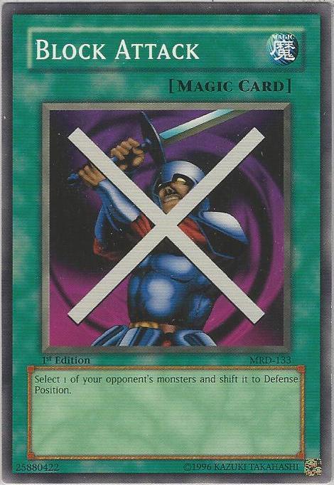 1st Edition, Common, Metal Raiders, Normal Spell, Spell, Unlimited Block Attack [MRD-133] Common - Trading Card World