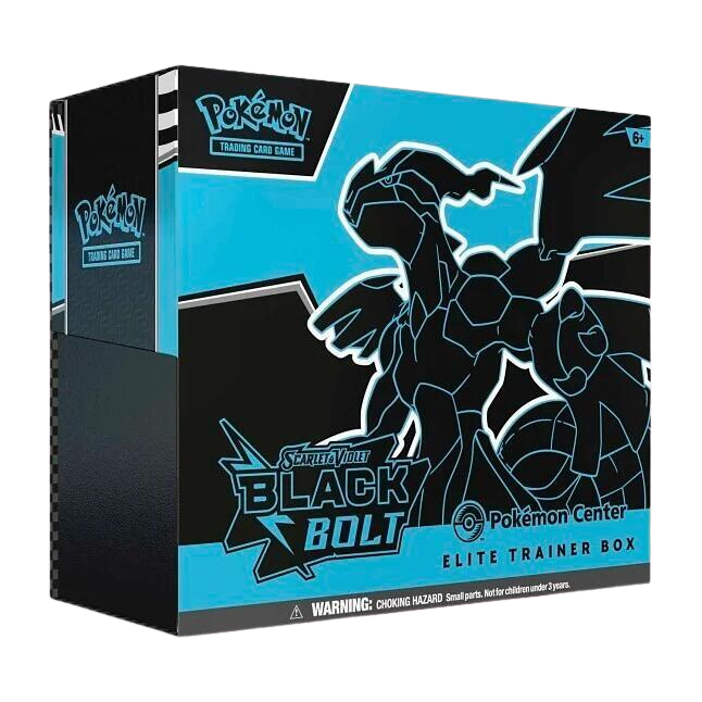 Scarlet & Violet: Black Bolt - Elite Trainer Box (Pokemon Center Exclusive)