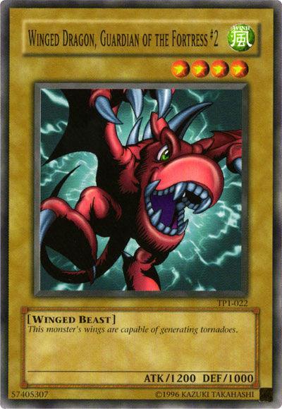 Common, Normal Monster, Tournament Pack 1, Unlimited, Wind, Winged Beast Winged Dragon, Guardian of the Fortress #2 [TP1-022] Common - Trading Card World