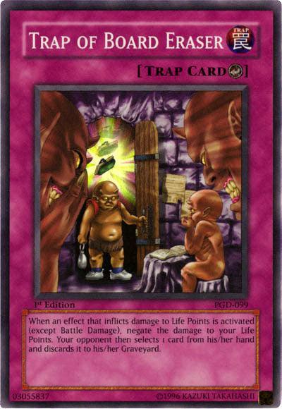 1st Edition, Counter Trap, Pharaonic Guardian, Super Rare, Trap, Unlimited Trap of Board Eraser [PGD-099] Super Rare - Trading Card World