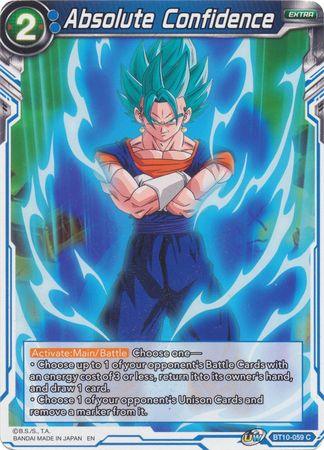 Blue, BT10-059, Common, Extra, Normal, Parallel Foil, Rise of the Unison Warrior 2nd Edition Absolute Confidence (BT10-059) [Rise of the Unison Warrior 2nd Edition] - Trading Card World