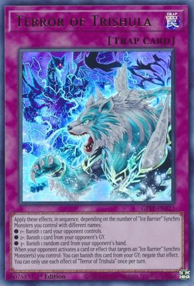 1st Edition, Ghosts from the Past, Normal Trap, Trap, Ultra Rare Terror of Trishula [GFTP-EN127] Ultra Rare - Trading Card World