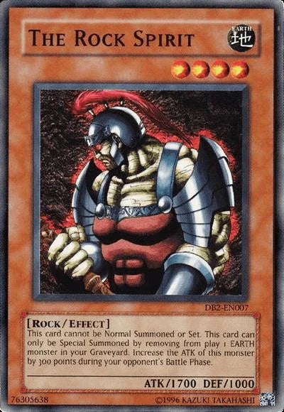 Common, Dark Beginning 2, Earth, Effect Monster, Rock, Unlimited The Rock Spirit [DB2-EN007] Common - Trading Card World